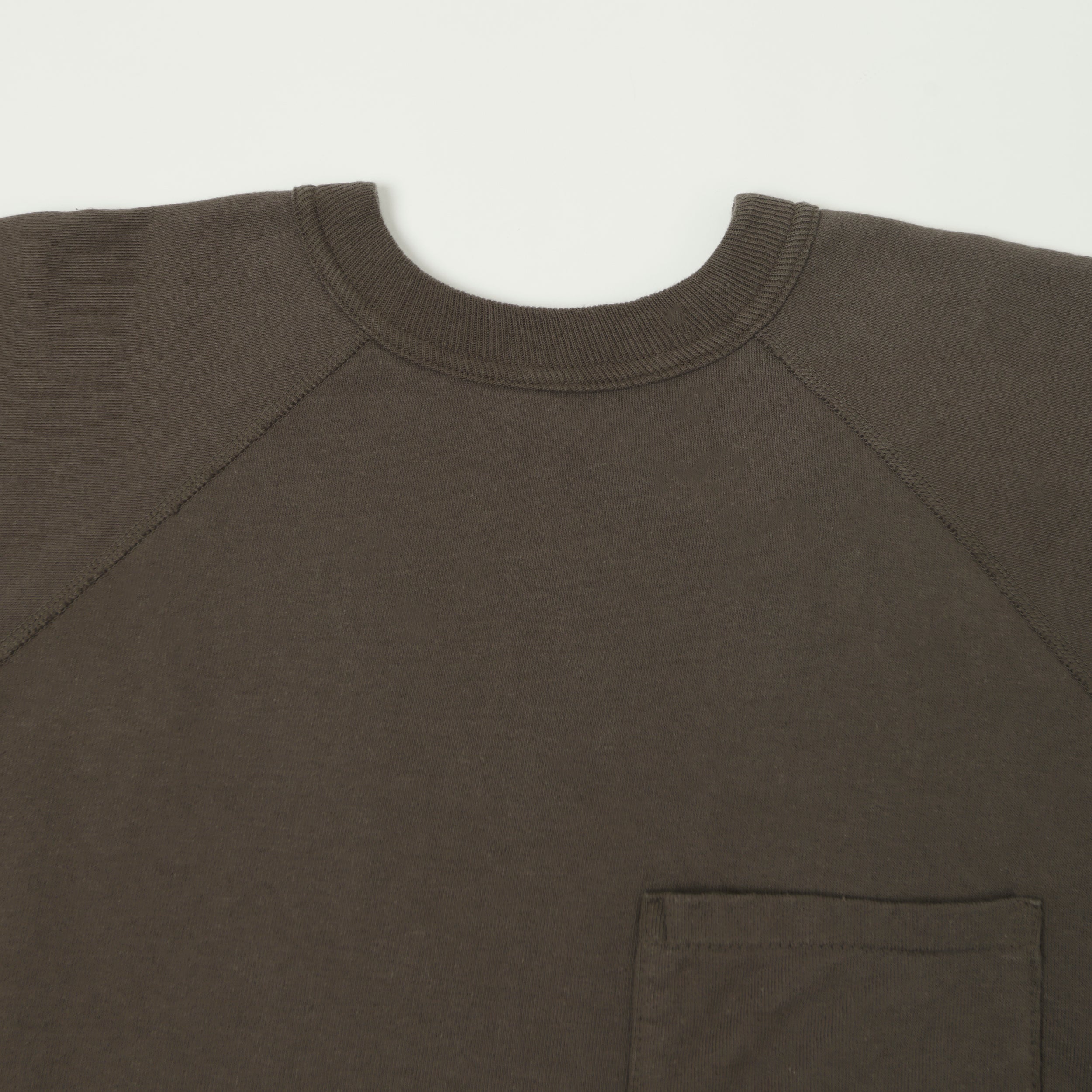 WAREHOUSE FREEDOM SLEEVE CREW NECK ベージュ Warehouse & Co 404 Freedom Sleeve Sweatshirt - Dark Beige – SON OF