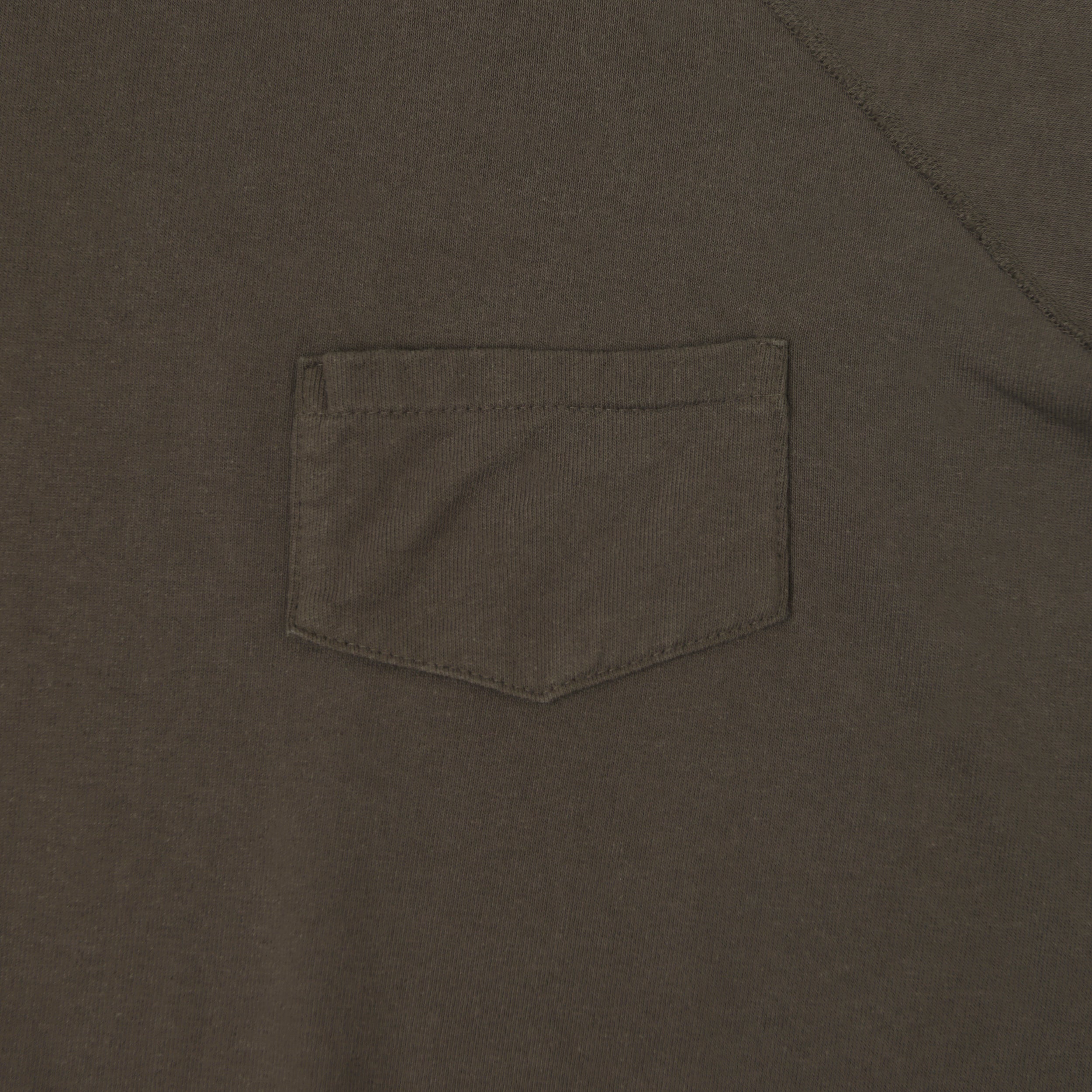 Warehouse & Co 4105 Short Sleeve Pocket Sweatshirt - Charcoal