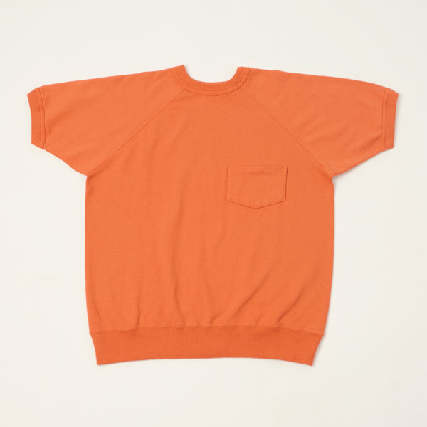 Warehouse & Co 4105 Short Sleeve Pocket Sweatshirt - Orange – SON