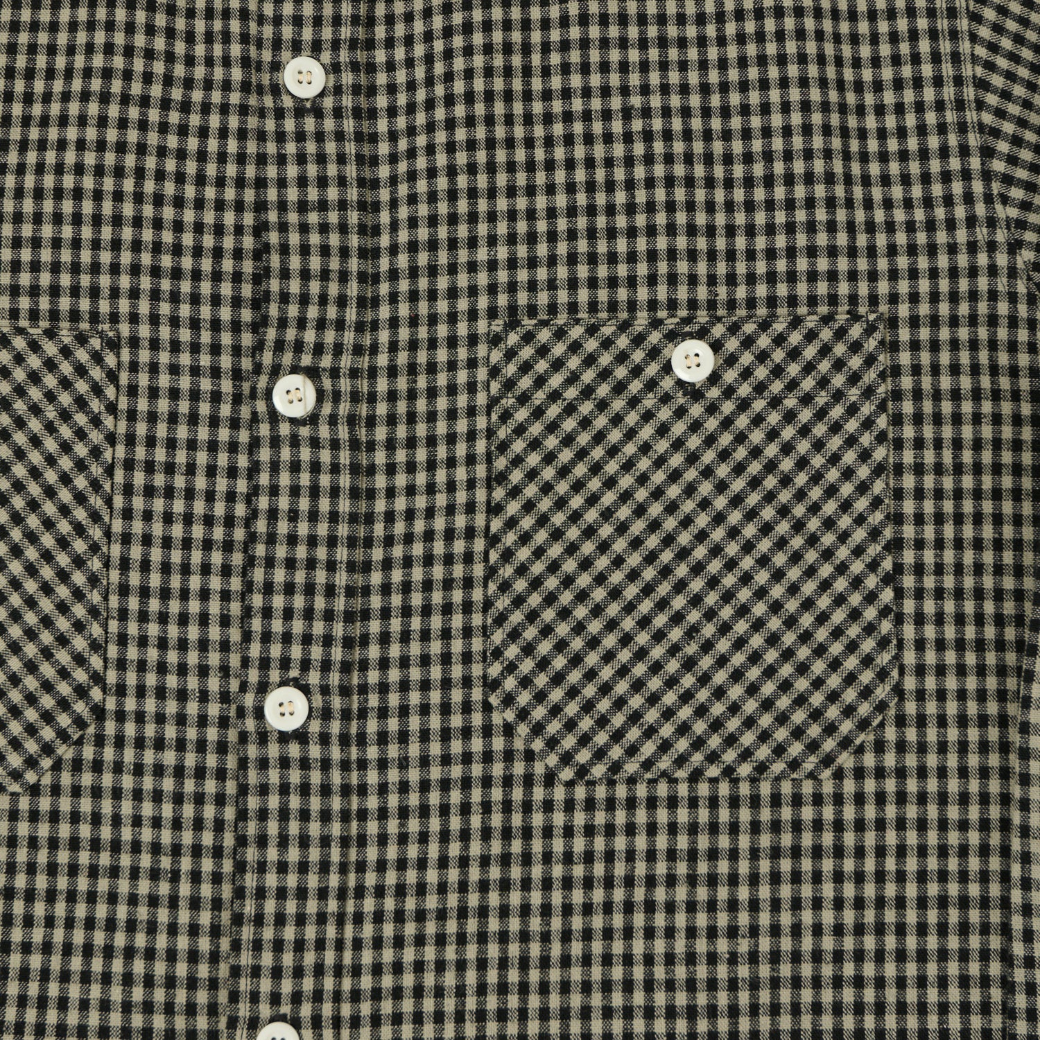 Warehouse & Co 3055 Duck Digger Gingham Work Shirt - Grey