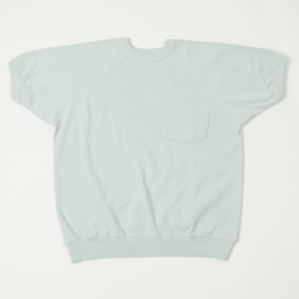 Warehouse & Co 4105 Short Sleeve Pocket Sweatshirt - Sax – SON OF