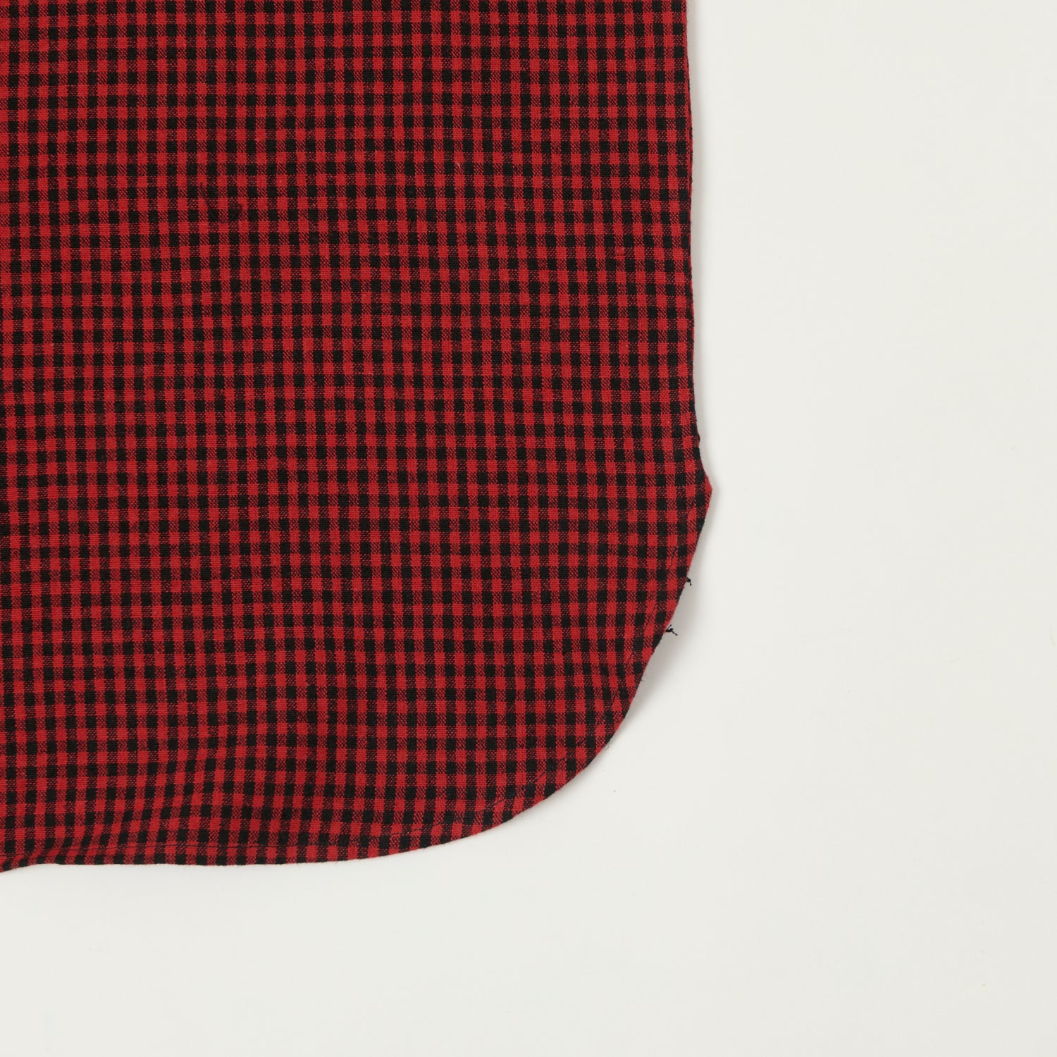 Warehouse & Co 3056 Duck Digger Short Sleeve Gingham Shirt - Red