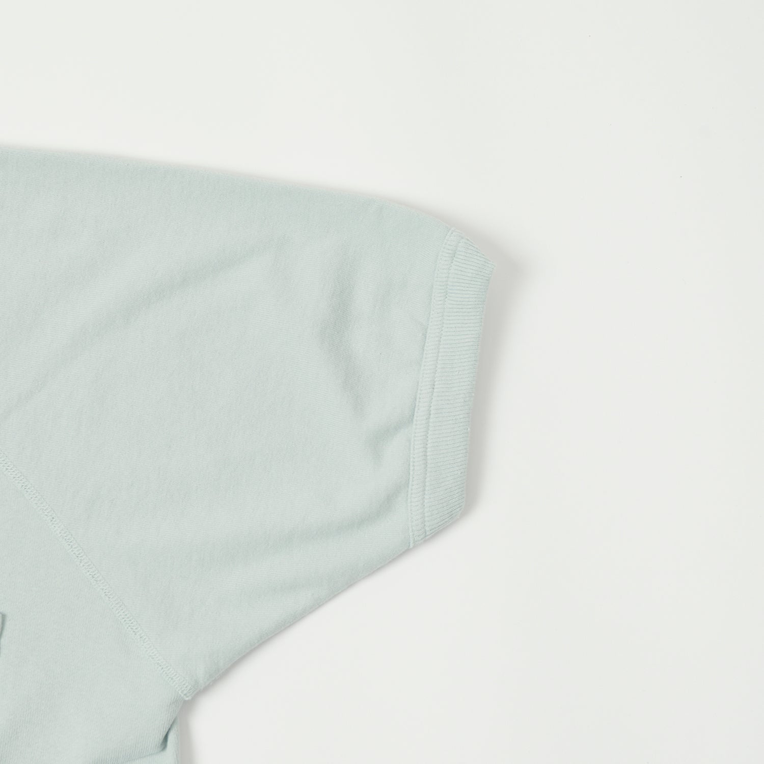 Warehouse & Co 4105 Short Sleeve Pocket Sweatshirt - Sax