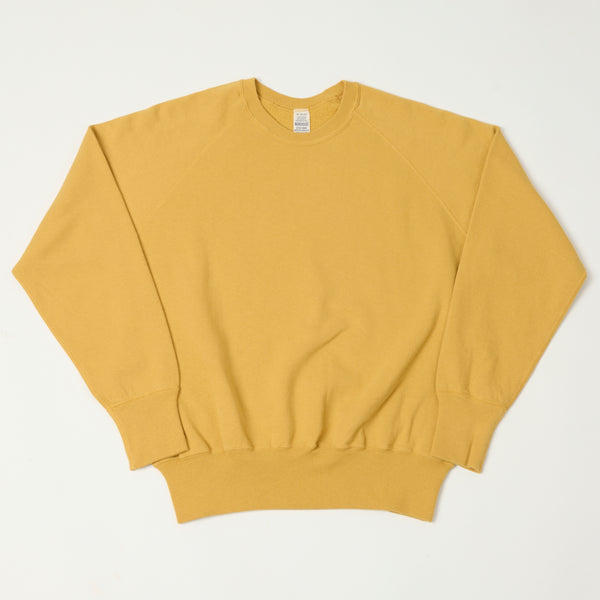 Warehouse & Co 461 Crew Neck Sweatshirt - Mustard