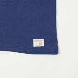 Warehouse 4063 'No. 67' 3/4 Sleeve Football Tee - Navy