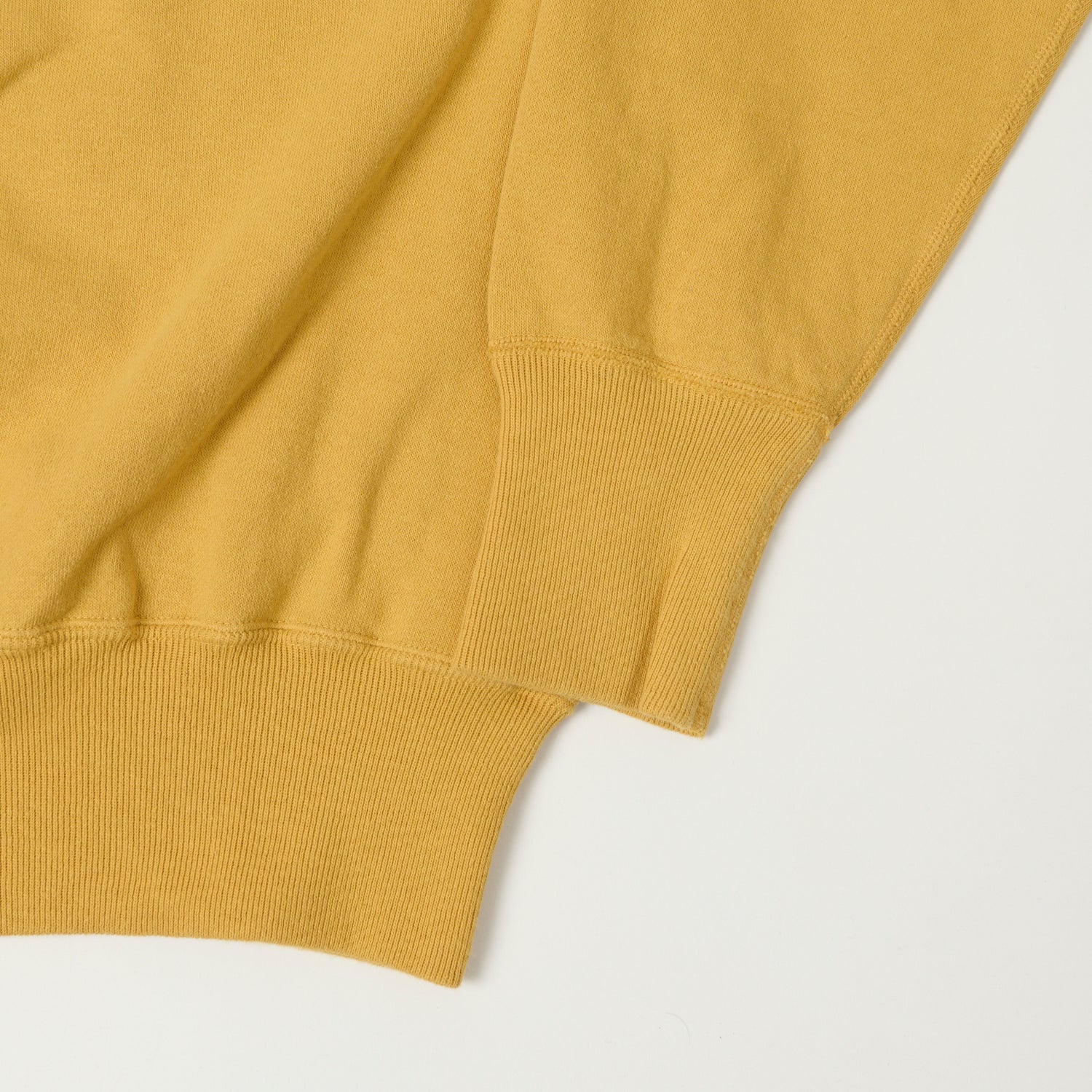 Warehouse & Co 461 Raglan Sleeve Sweatshirt - Mustard