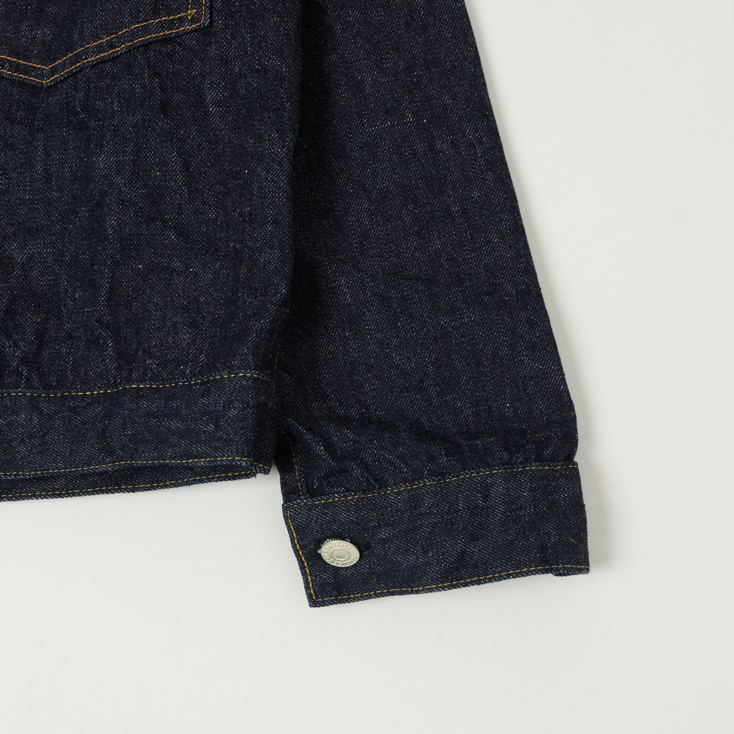 Warehouse & Co 2001 Duck Digger T-Back Type I Denim Jacket - One Wash