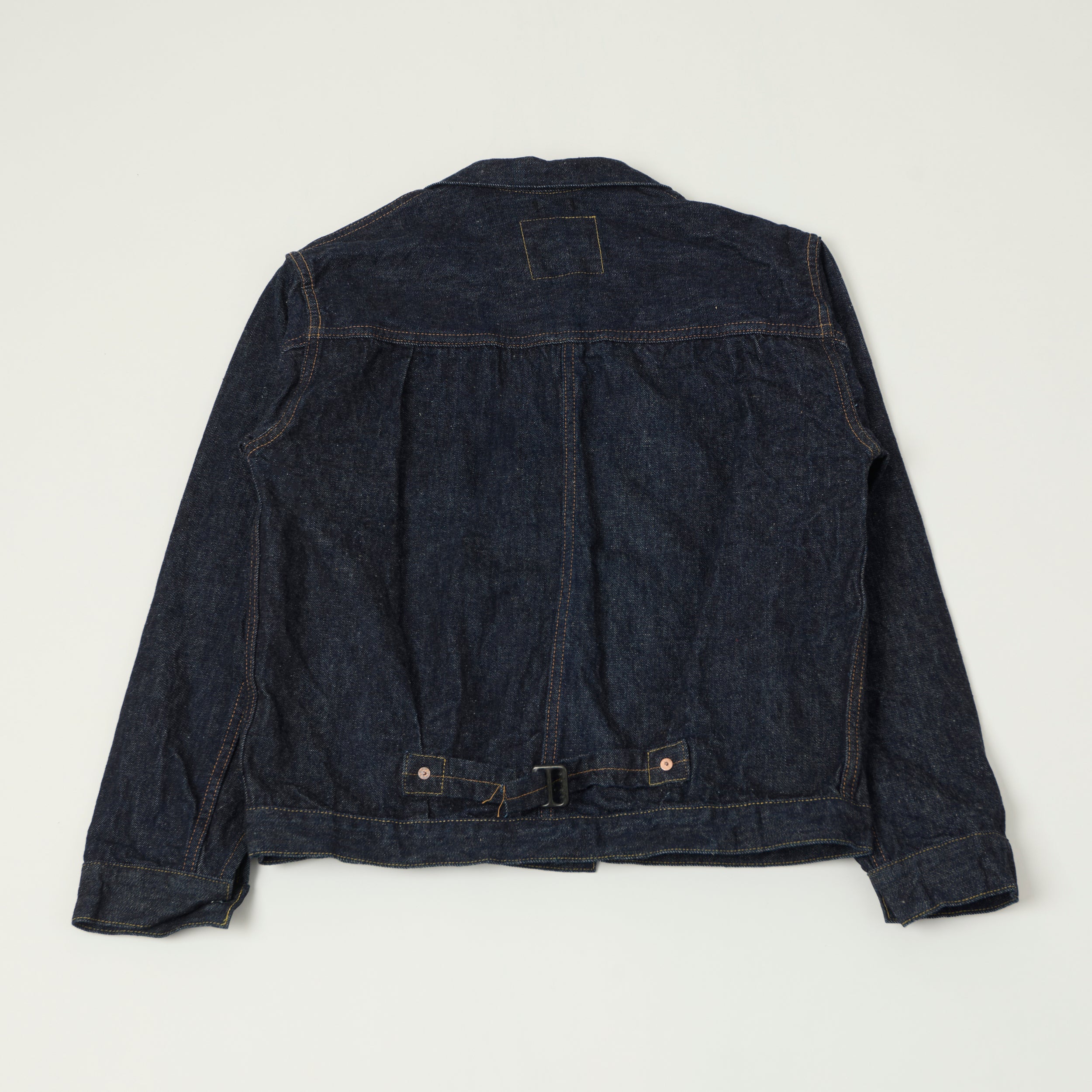 Warehouse & Co 2001 Duck Digger T-Back Type I Denim Jacket - One Wash