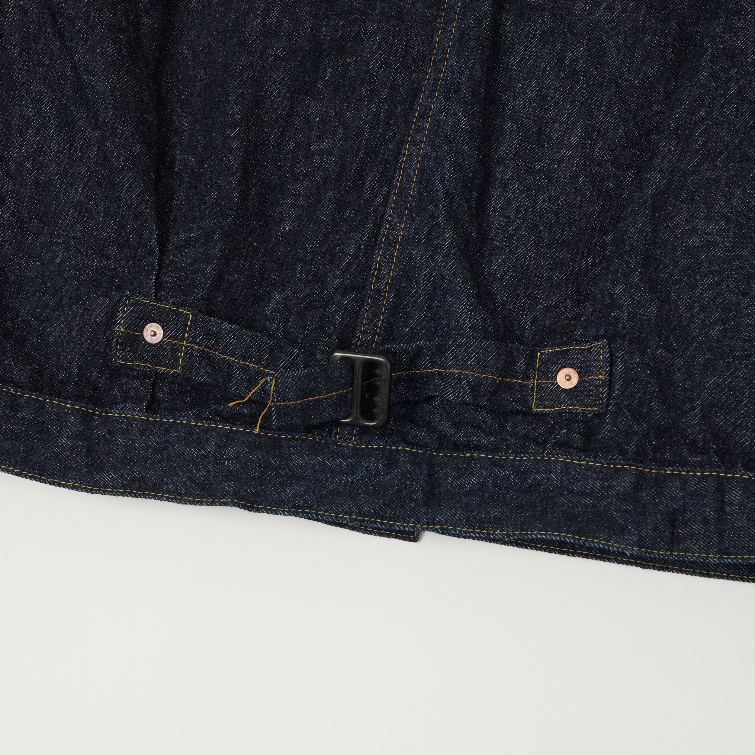 Warehouse & Co 2001 Duck Digger T-Back Type I Denim Jacket - One Wash