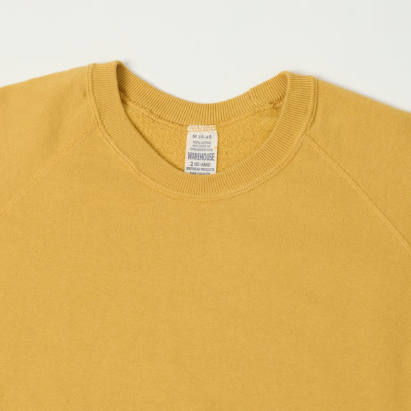 Warehouse & Co 461 Crew Neck Sweatshirt - Mustard