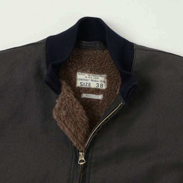 Warehouse & Co 2180 Aviators Flight Jacket - Navy