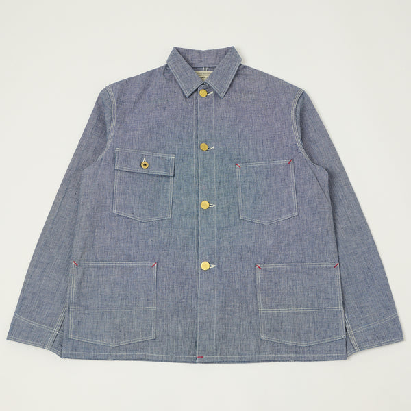 Warehouse & Co 2195 Pincheck Coverall - Indigo – SON OF A STAG