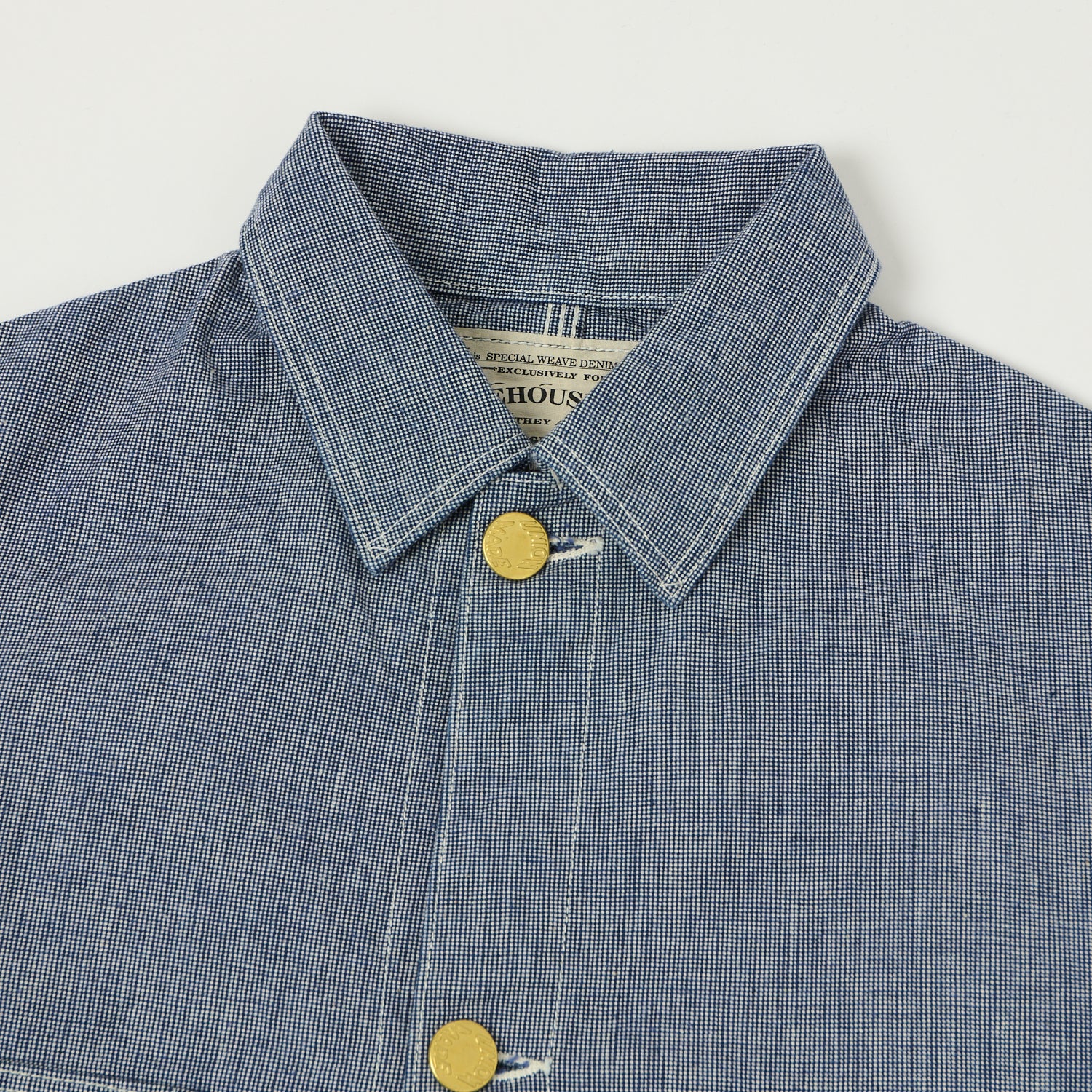 Warehouse & Co 2195 Pincheck Coverall - Indigo – SON OF A STAG