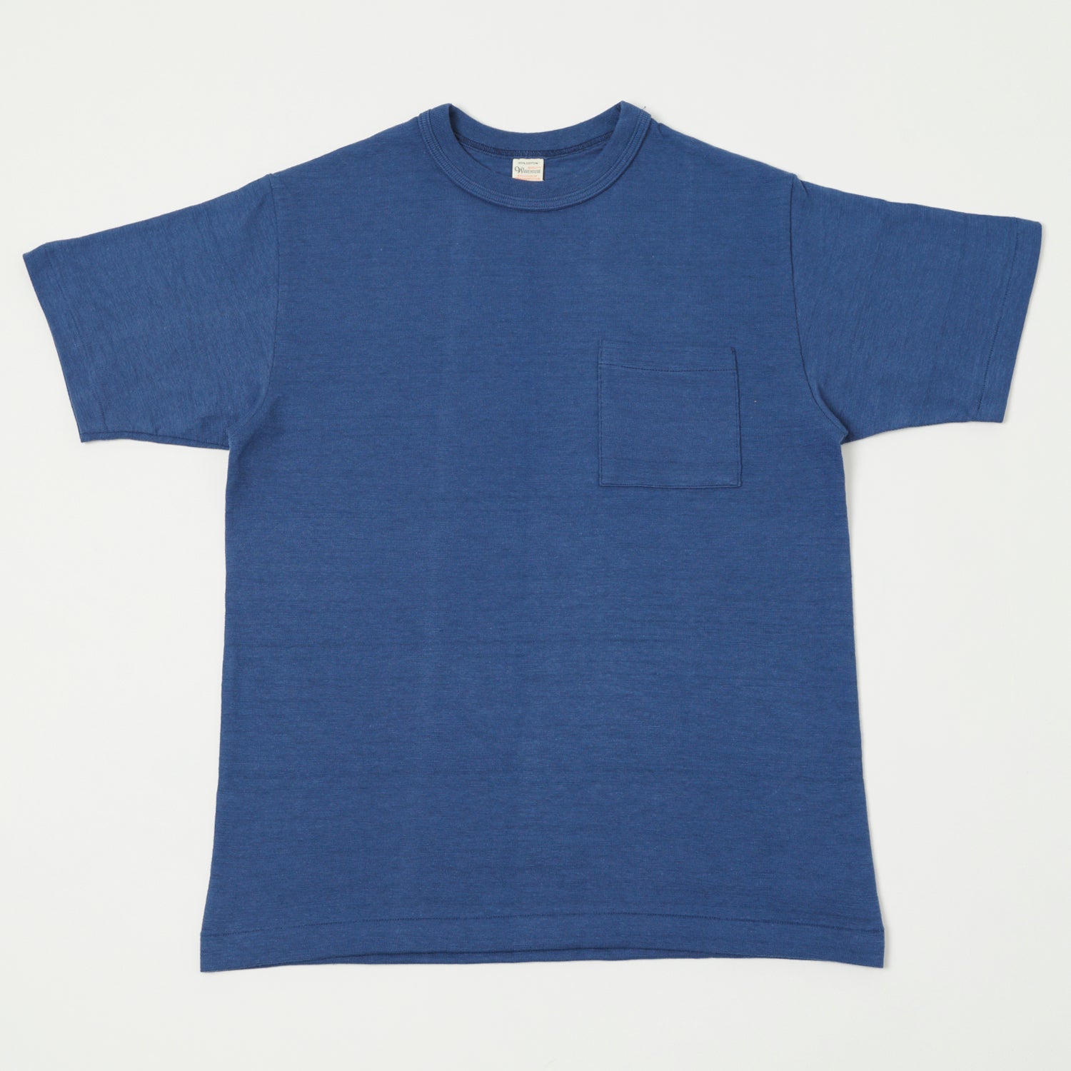 Warehouse & Co 4601 Pocket T-Shirt - Faded Blue
