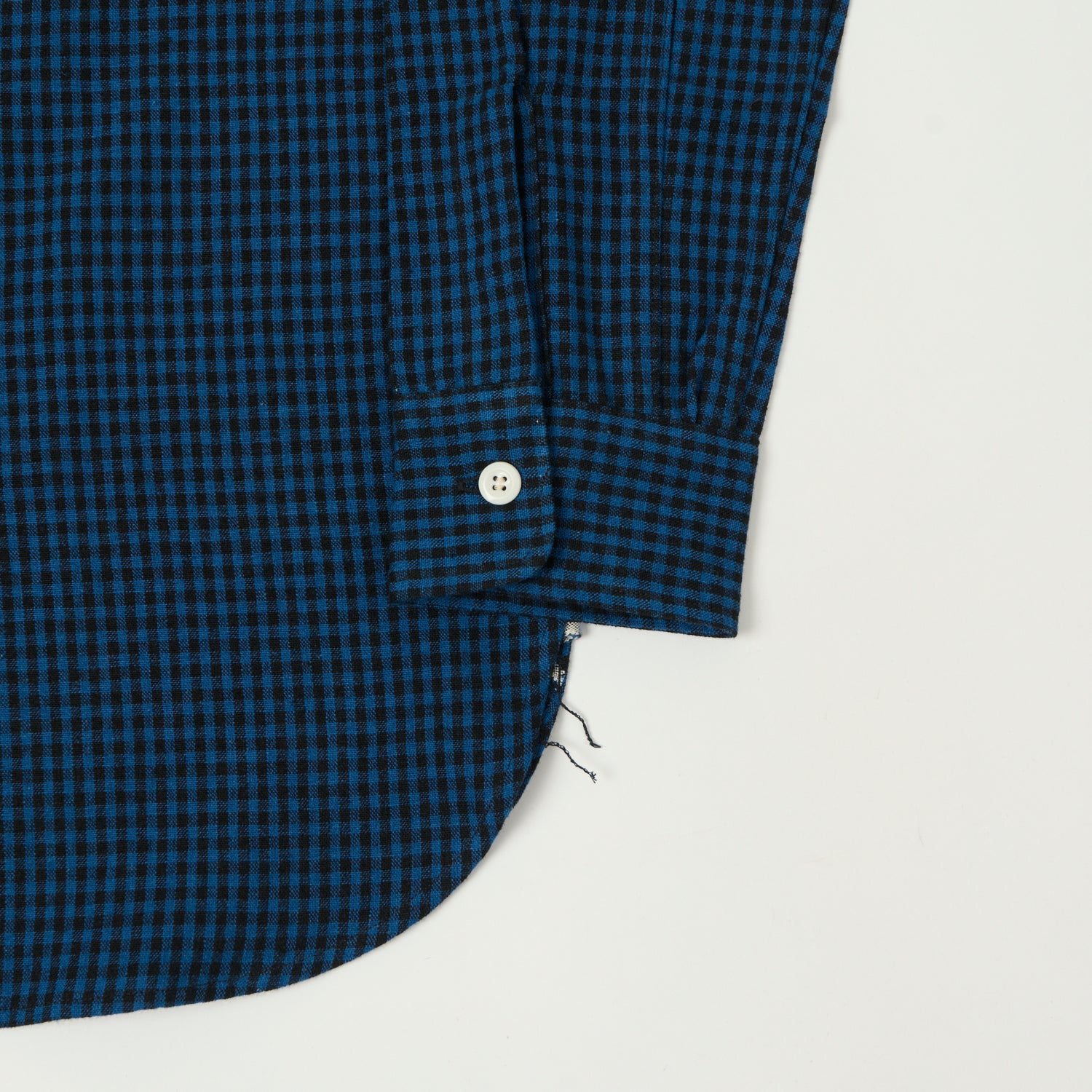 Warehouse & Co 3055 Duck Digger Gingham Work Shirt - Blue