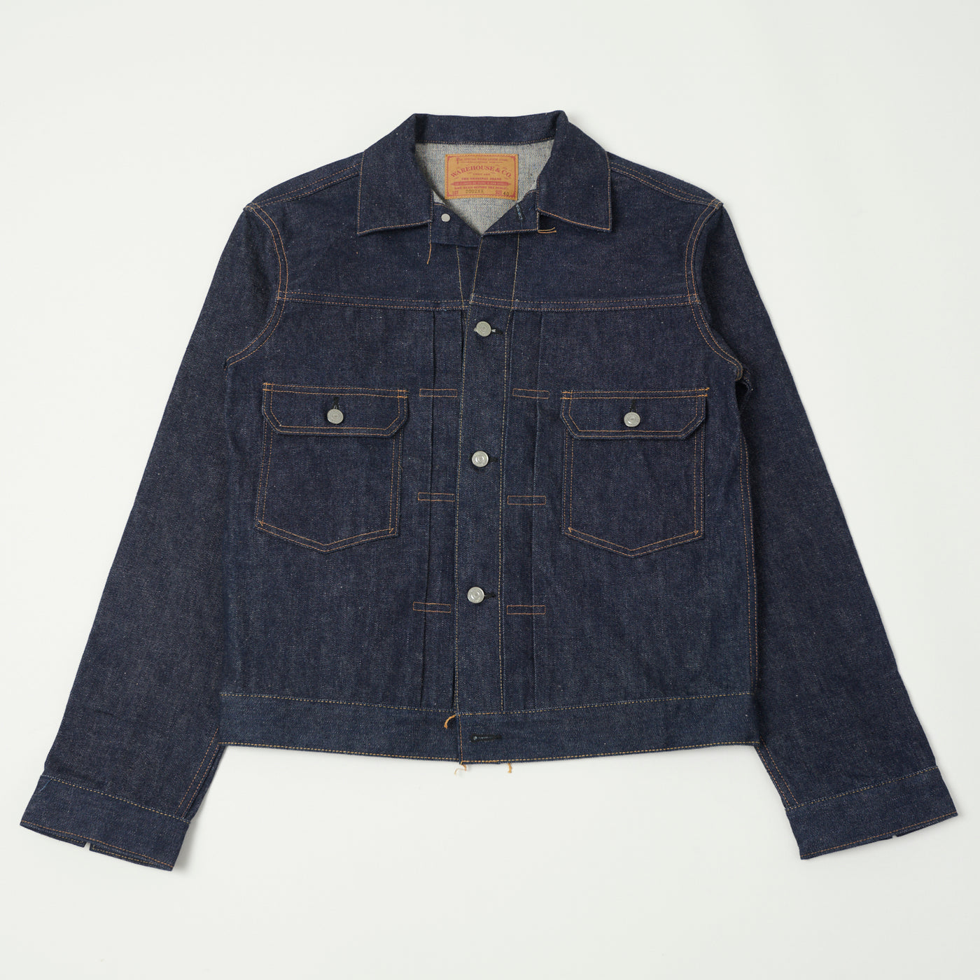 Warehouse & Co 2002XX Early 1960's Type II Denim Jacket - Raw