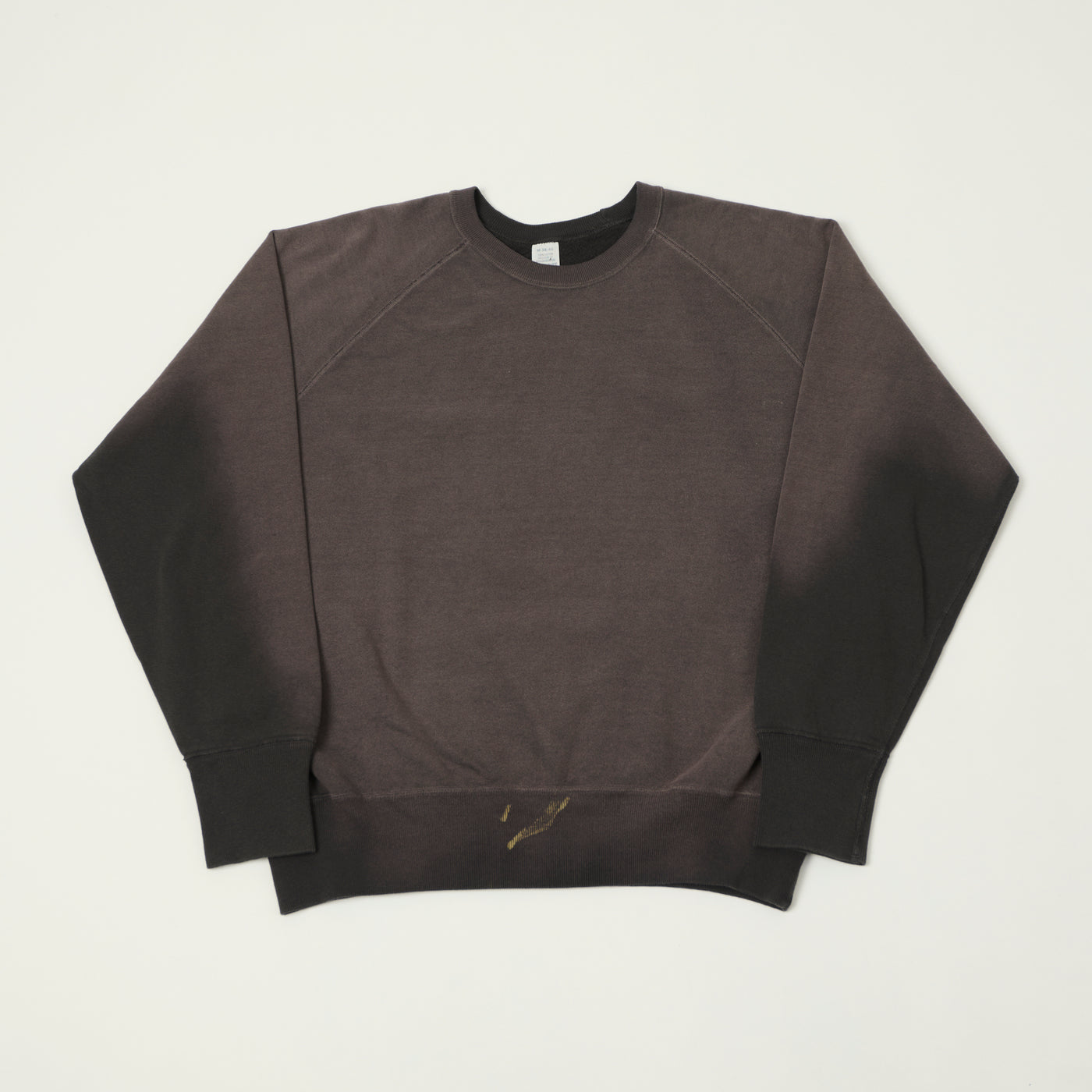 Warehouse & Co 461-U/W 'Sun Burned' Raglan Sleeve Sweatshirt - Charcoal