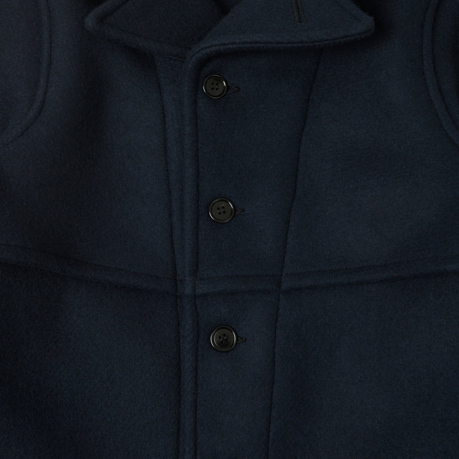 Warehouse & Co 2228 1930'S U.S. Army Wool Mackinaw Coat - Dark