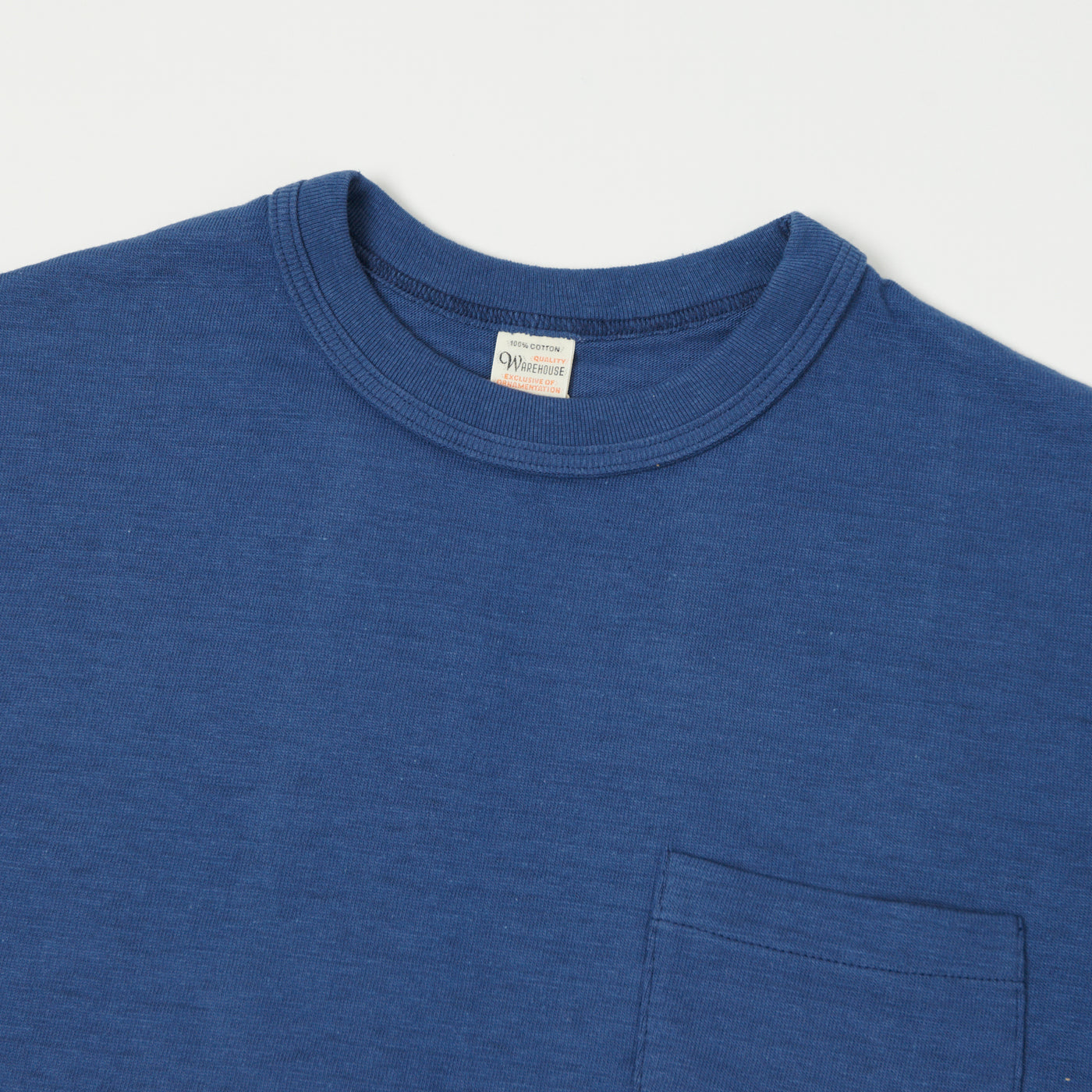 Warehouse & Co 4601 Pocket T-Shirt - Faded Blue