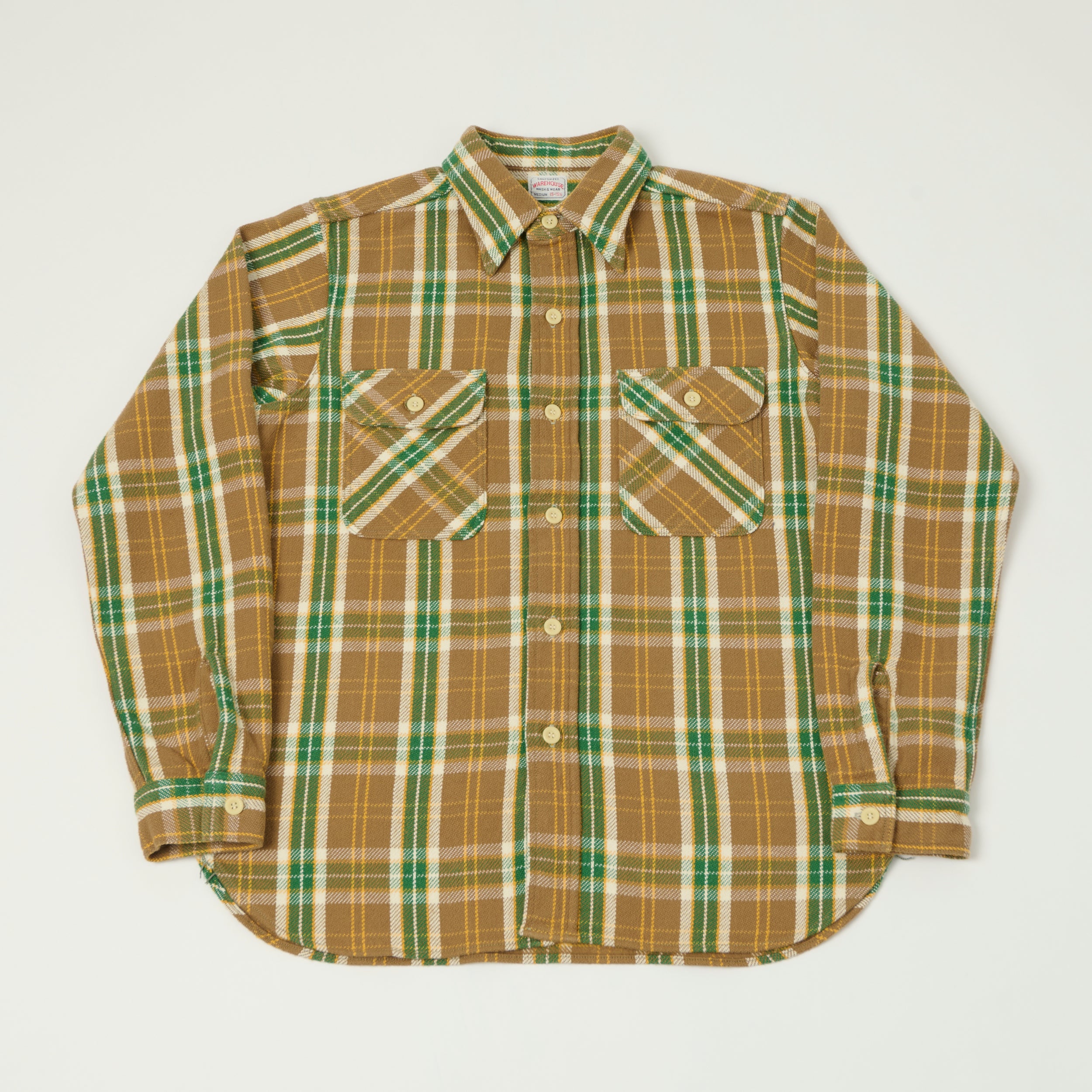 Warehouse & Co 3104 Plaid Flannel Shirt - Brown/Ivory – SON OF A STAG