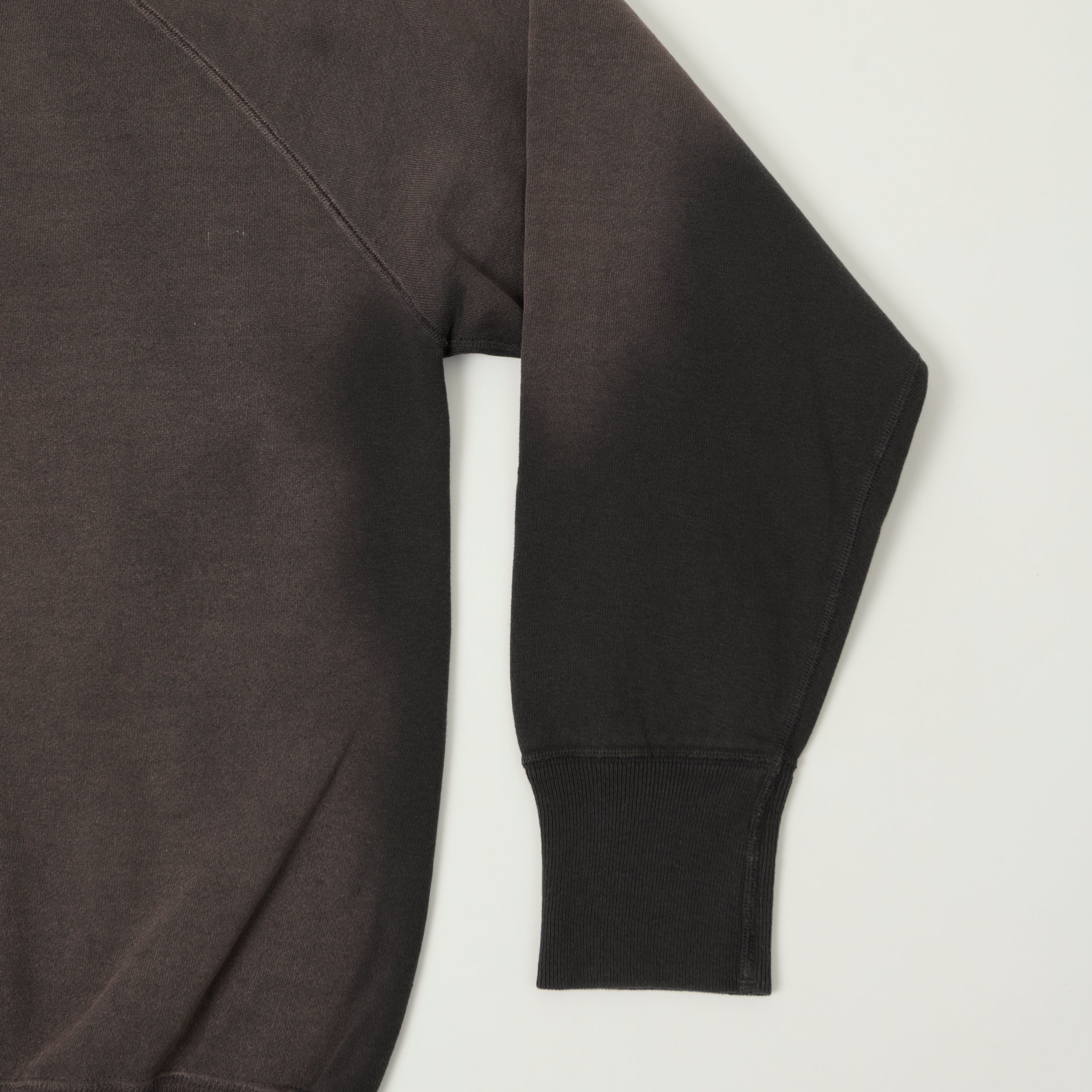 Warehouse & Co 461-U/W 'Sun Burned' Raglan Sleeve Sweatshirt - Charcoal