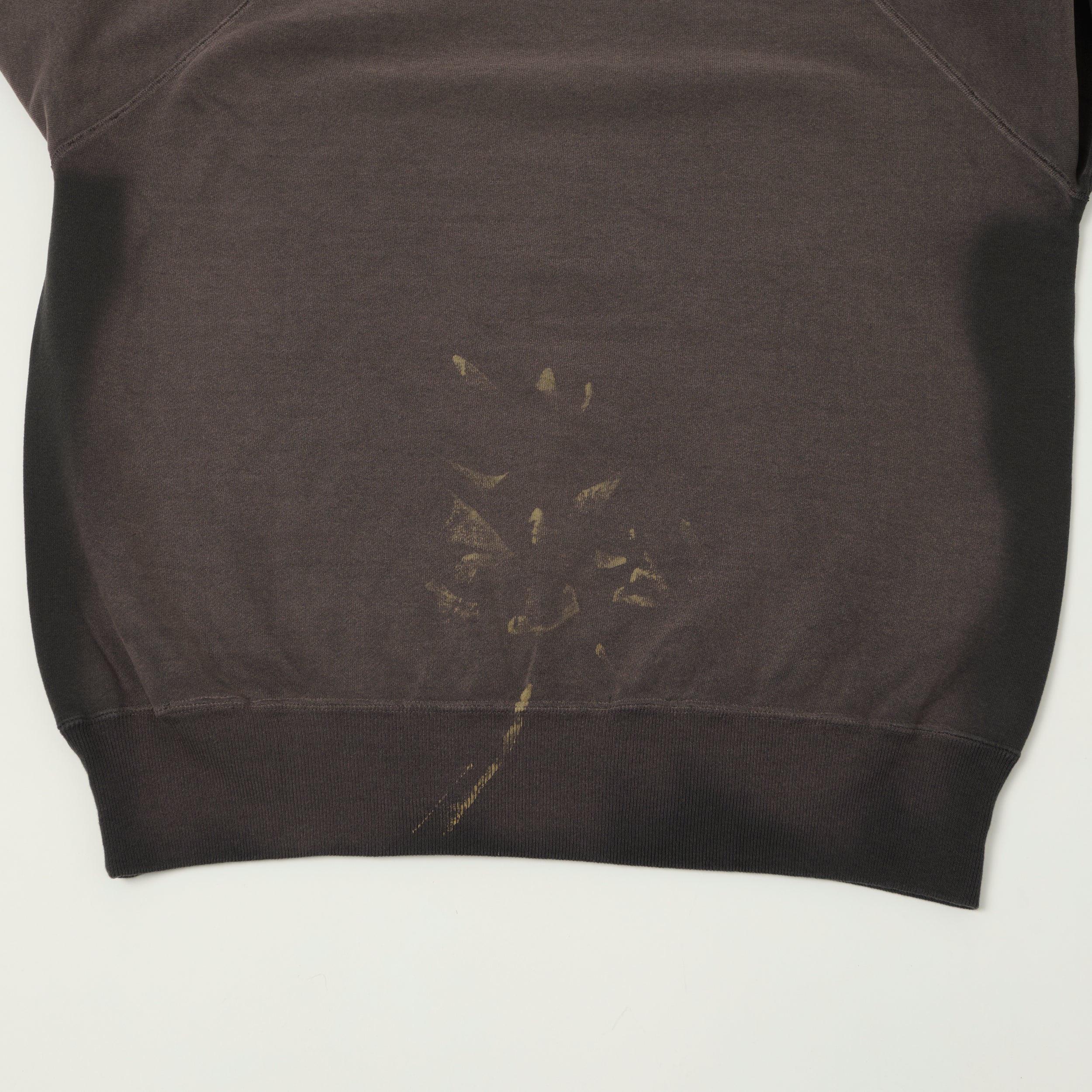 Warehouse & Co 461-U/W 'Sun Burned' Raglan Sleeve Sweatshirt - Charcoal