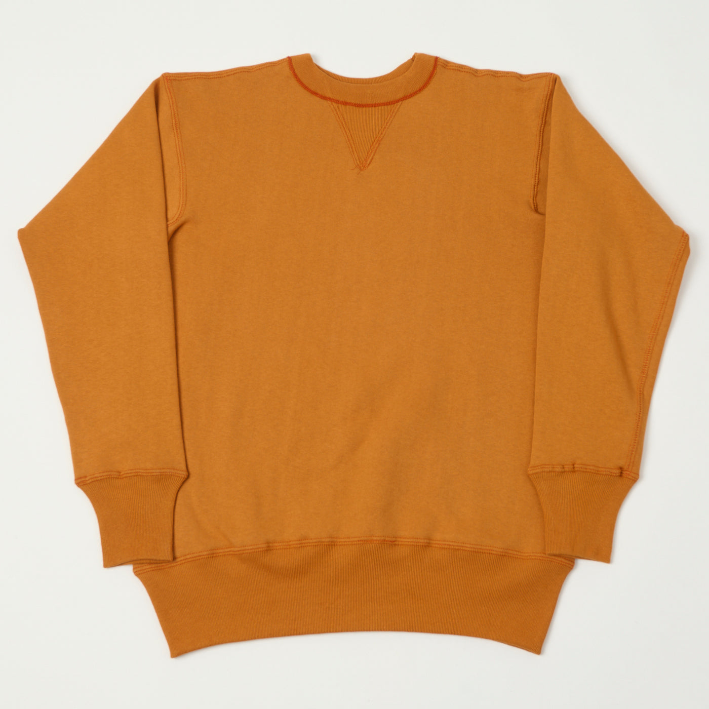 Warehouse & Co 403 Plain Sweatshirt - Dark Orange