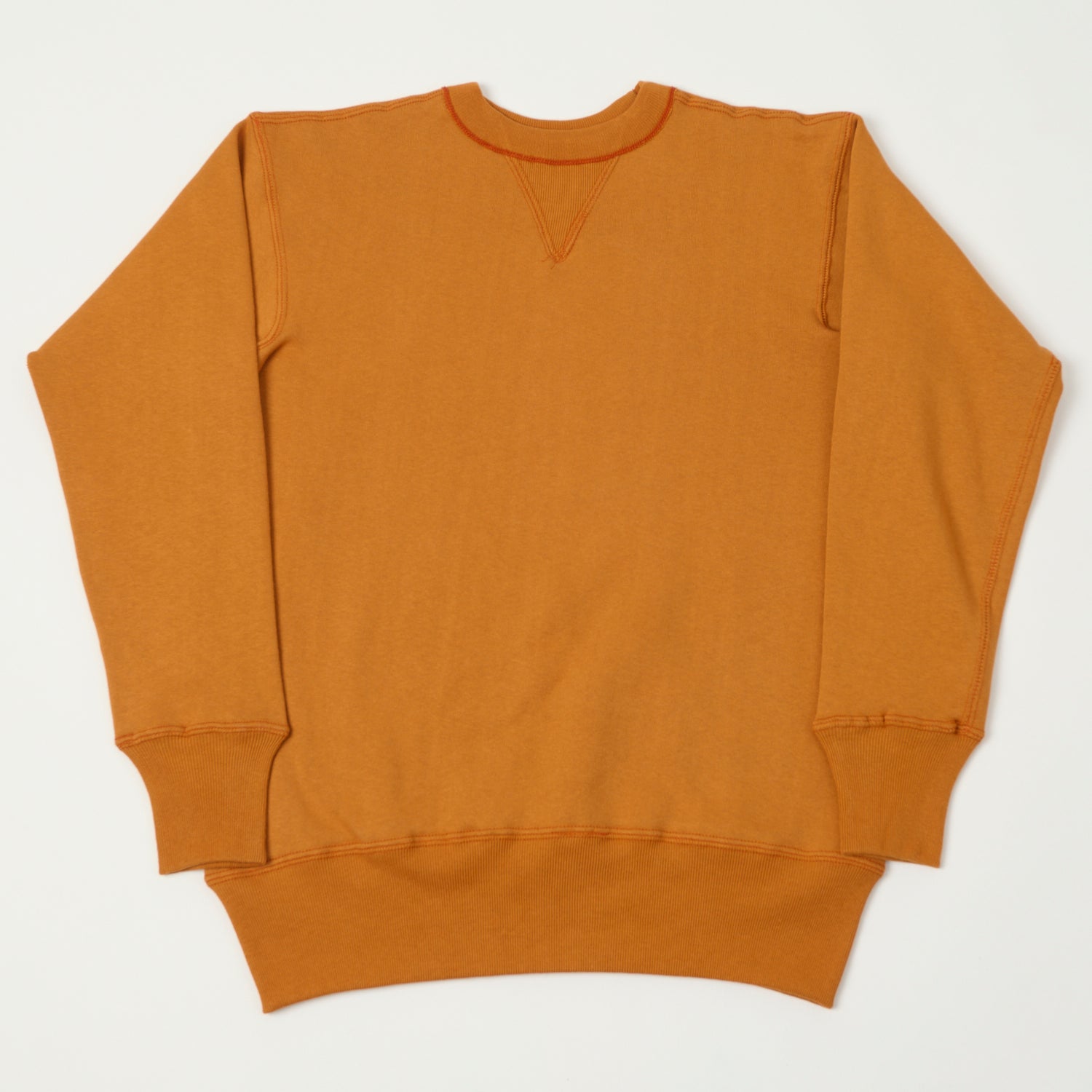 Warehouse & Co 403 Plain Sweatshirt - Dark Orange