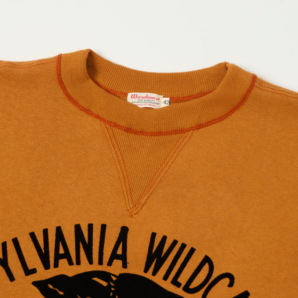 Warehouse 403 'Sylvania' Sweatshirt - Dark Orange