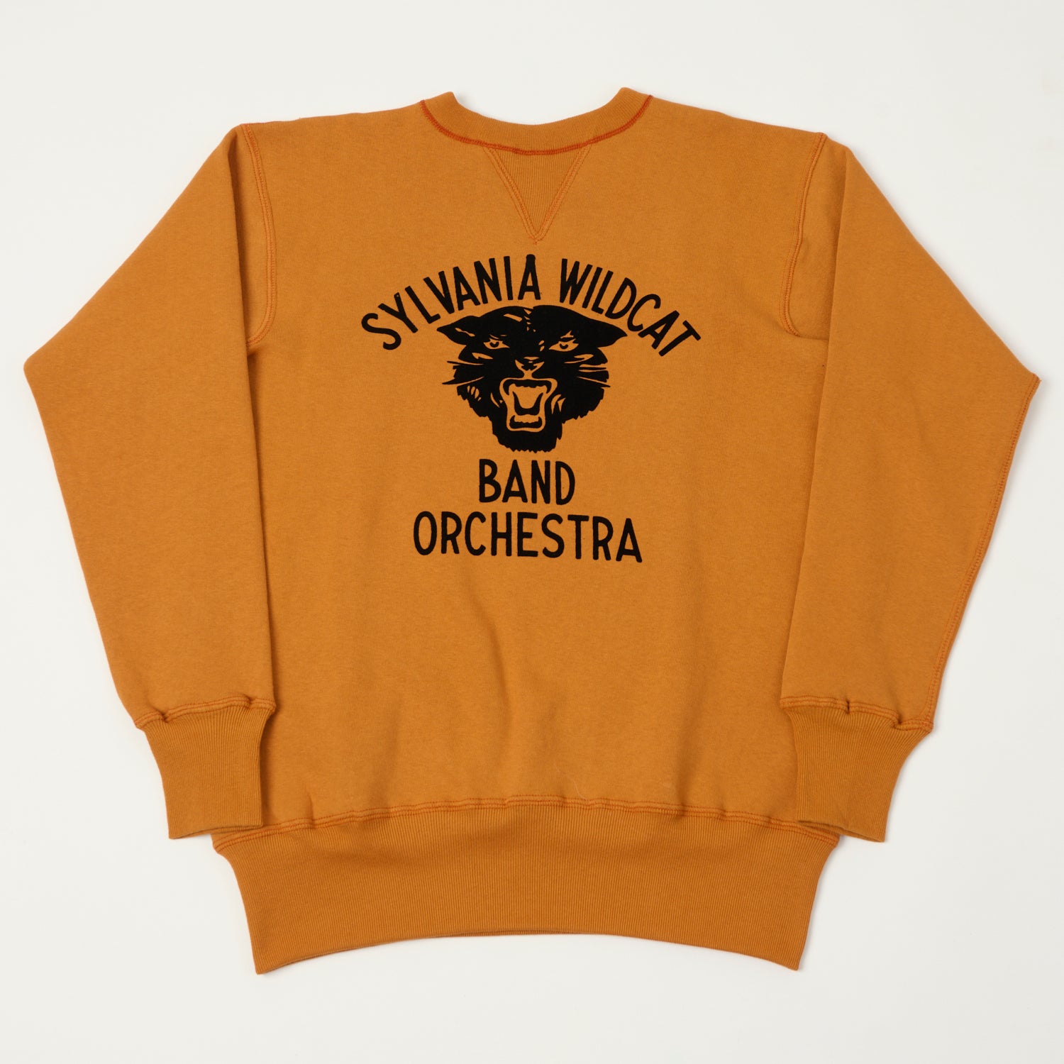 Warehouse & Co 403 'Sylvania' Sweatshirt - Dark Orange