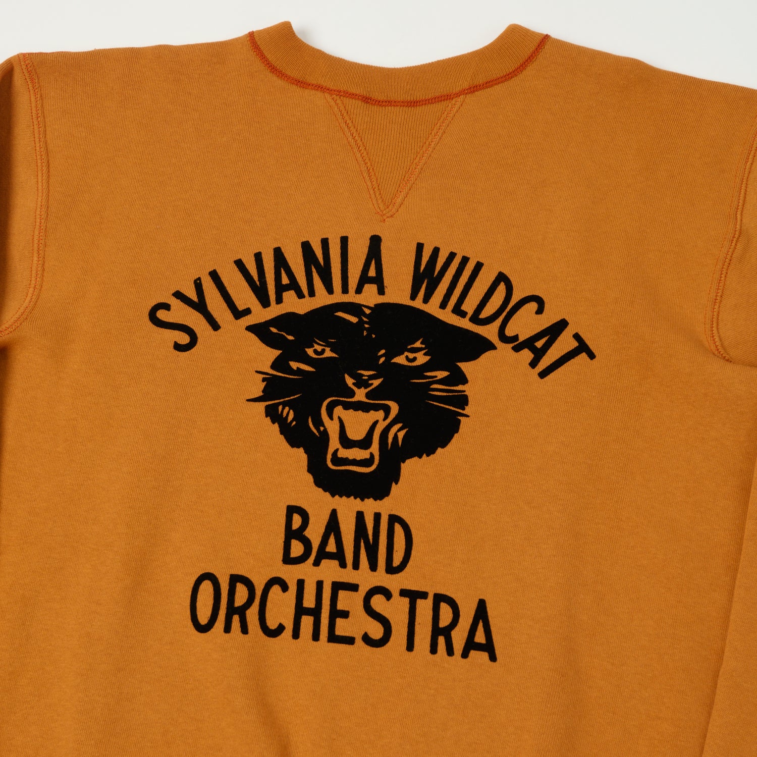 Warehouse & Co 403 'Sylvania' Sweatshirt - Dark Orange