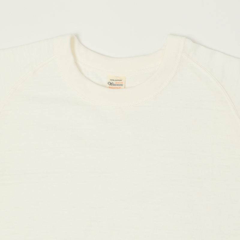 Warehouse & Co 4048 Freedom Sleeve T-Shirt - Off White