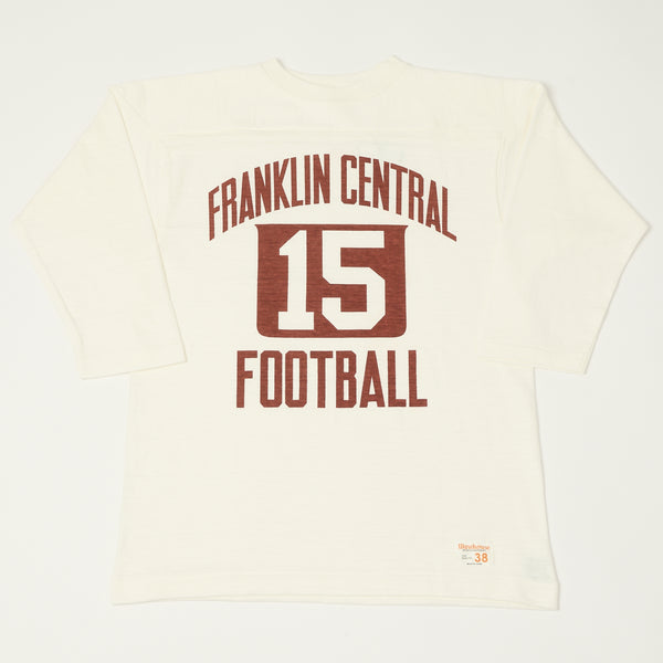 Warehouse & Co 4063 'Franklin Central' 3/4 Sleeve Football T-Shirt