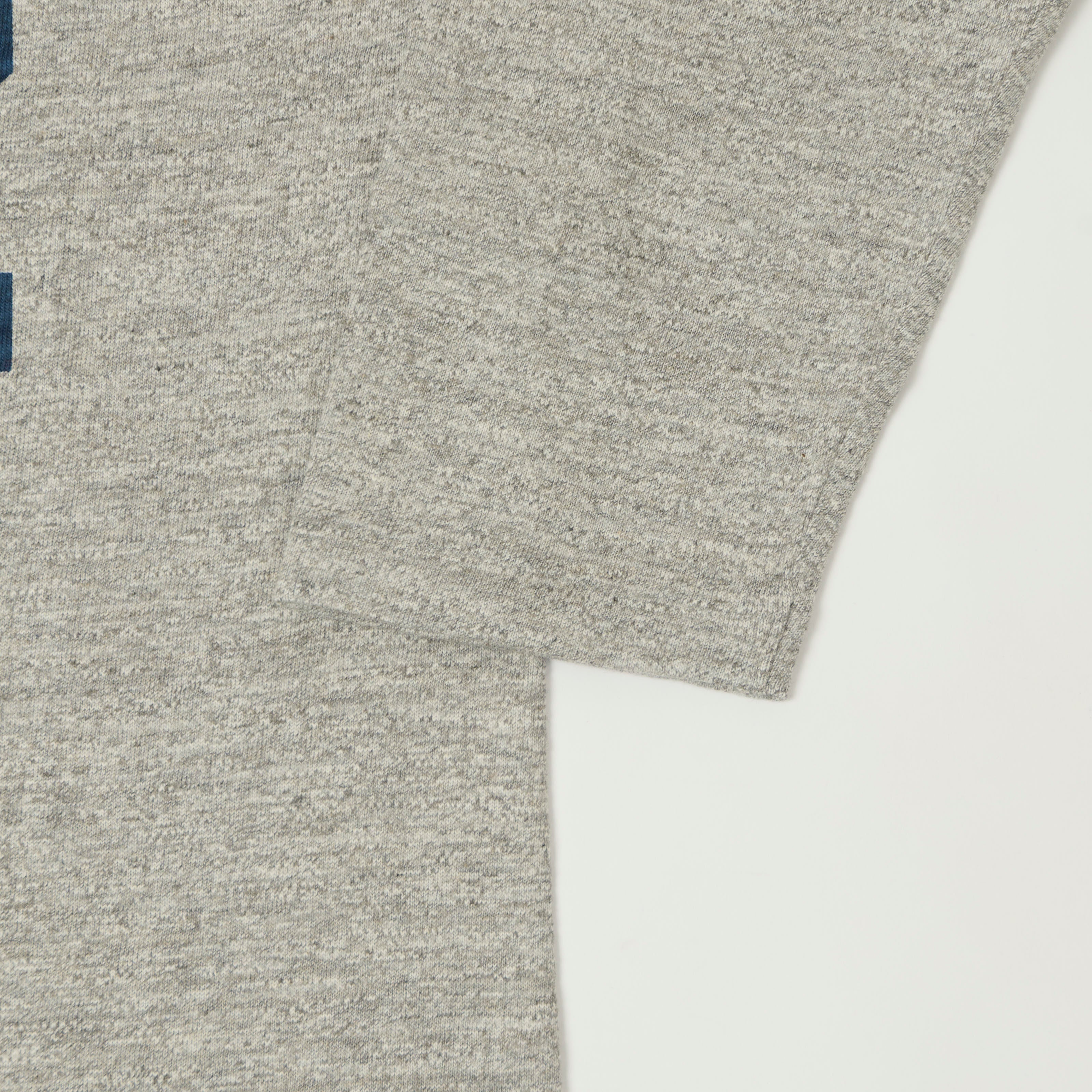 Warehouse & Co 4063 'Navy 92' 3/4 Sleeve Football T-Shirt - Heather Grey