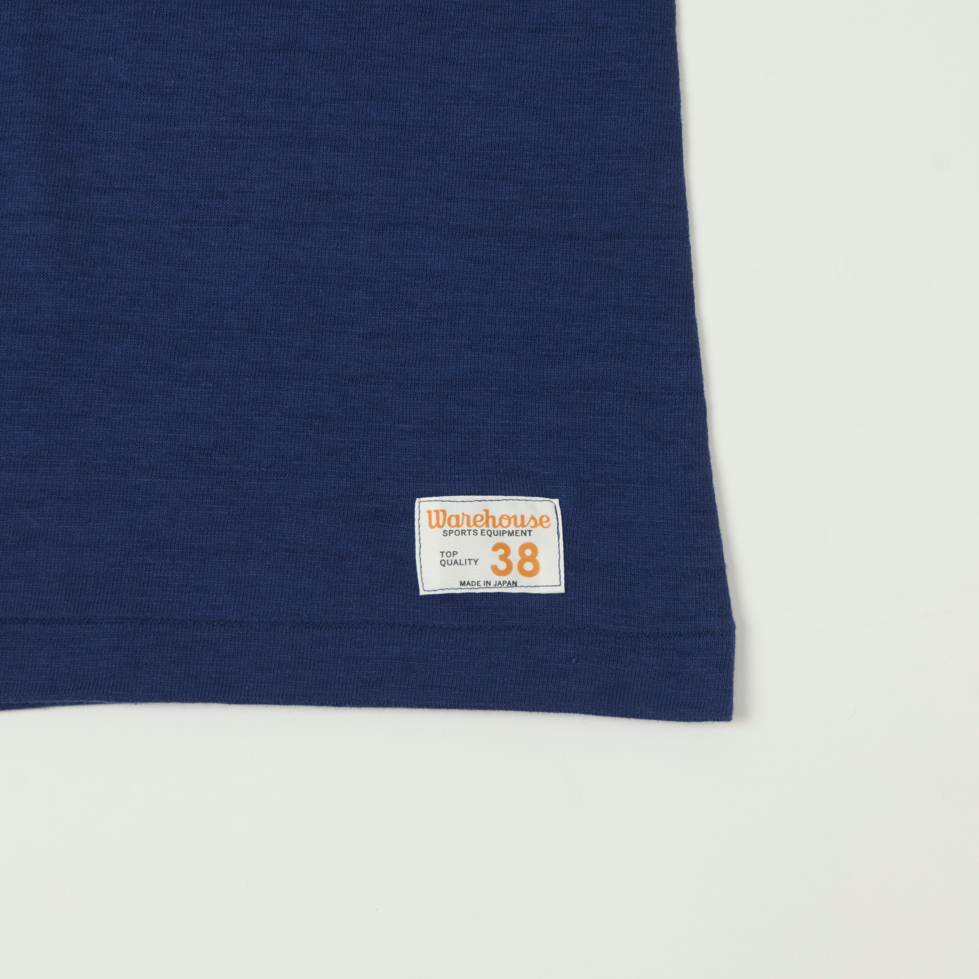 Warehouse & Co 4063 'Navy 92' 3/4 Sleeve Football T-Shirt - Navy