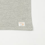 Warehouse 4063 'No. 73' 3/4 Sleeve Football Tee - Heather Grey