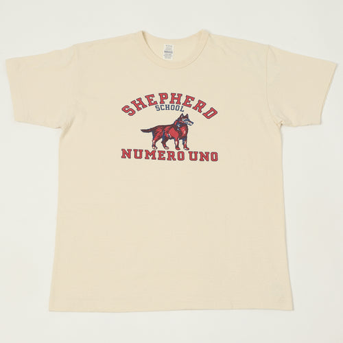 Warehouse & Co 4064 'Shepherd' T-Shirt - Cream