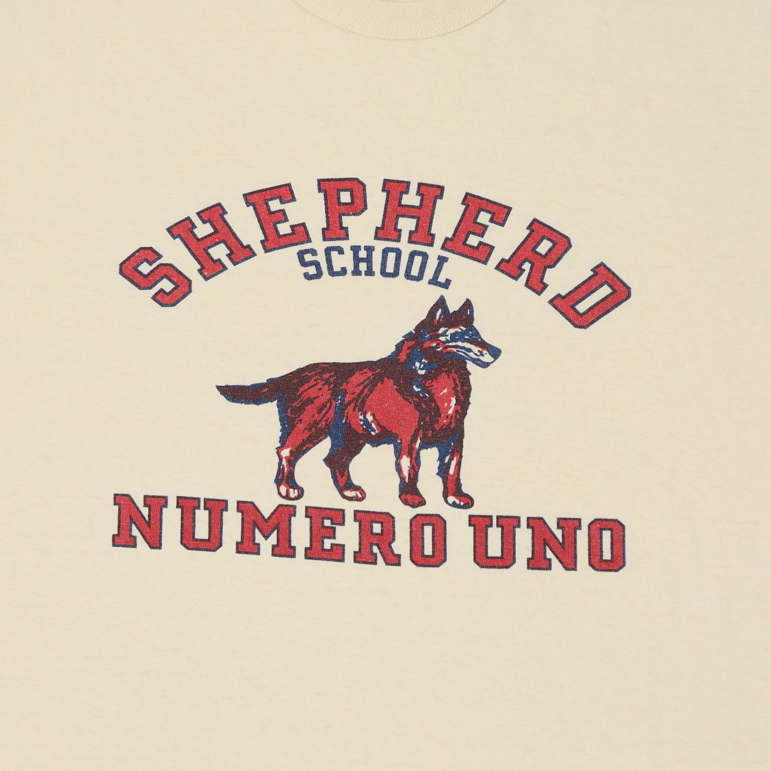 Warehouse & Co 4064 'Shepherd' T-Shirt - Cream