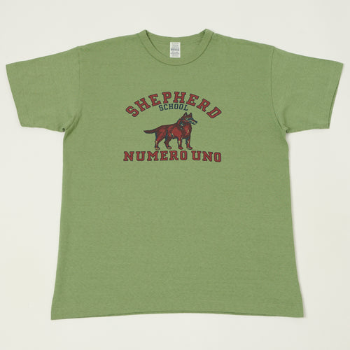 Warehouse & Co 4064 'Shepherd' T-Shirt - Pale Green