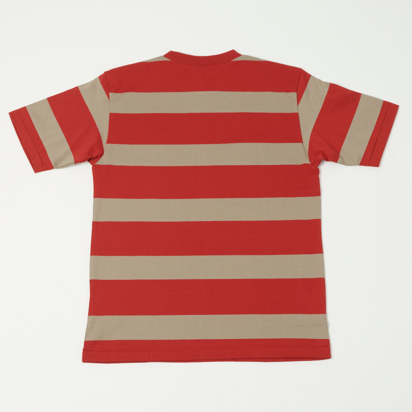 トップス BORDER COMPACT TEE /BRN RED Pocket S/S Tee | Pink Border – 10匣／TENBOX