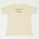 Warehouse 4091 'SHS' USN Skivvy Tee - Beige