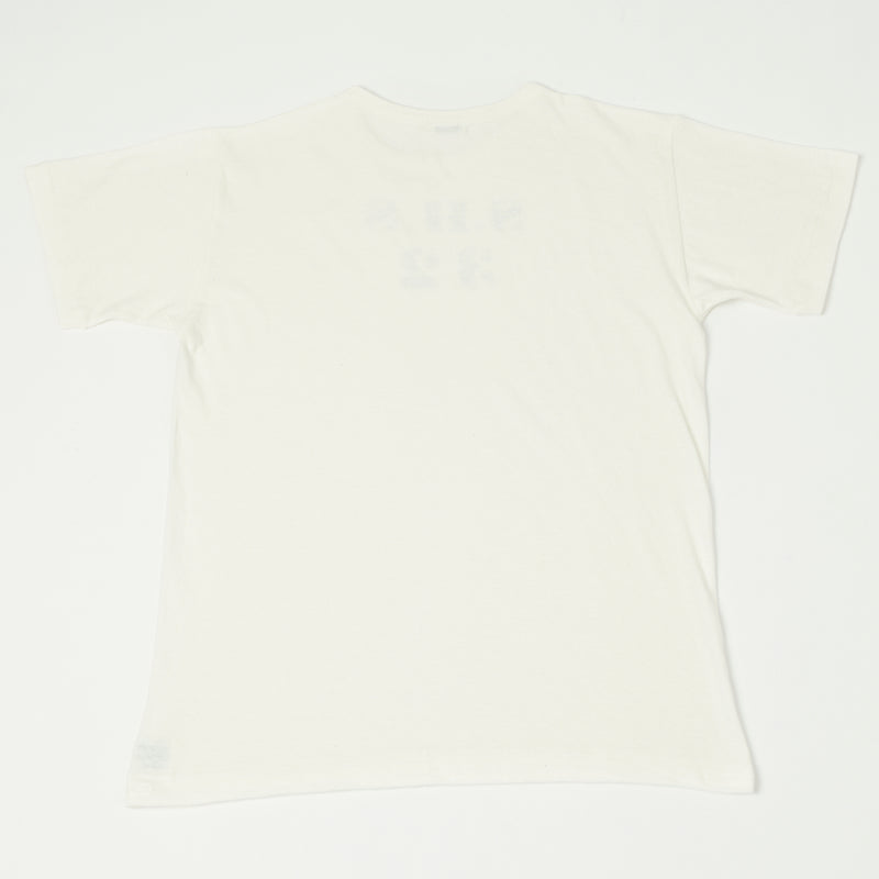 Warehouse & Co 4091 'SHS' USN Skivvy Tee - Off White