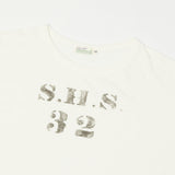 Warehouse 4091 'SHS' USN Skivvy Tee - Off White