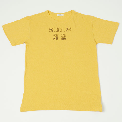 Warehouse & Co 4091 Duck Digger 'SHS' Skivvy T-Shirt - Yellow