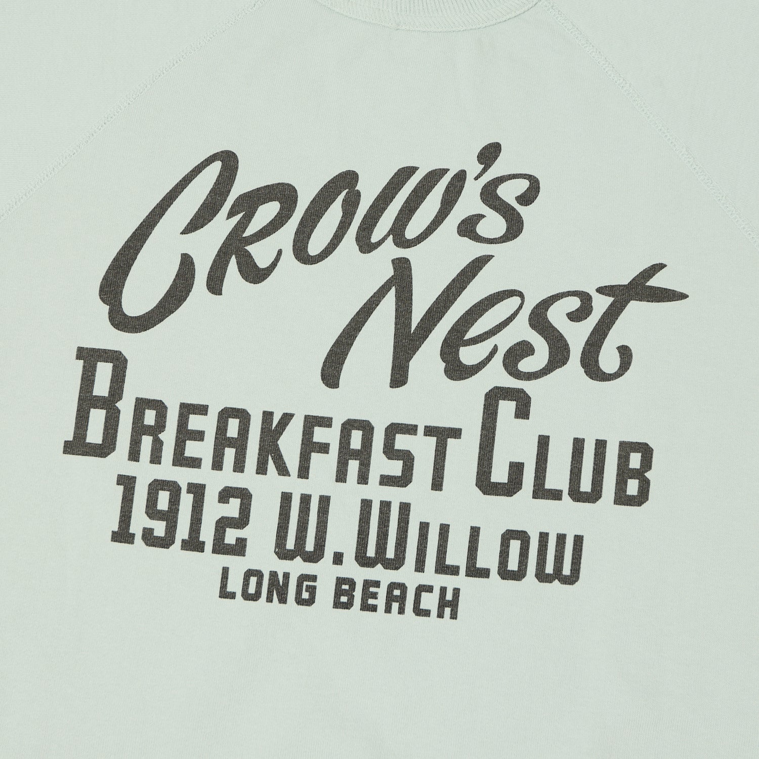 Warehouse & Co 4104 S/S Sweatshirt 'Crows Nest' - Sax