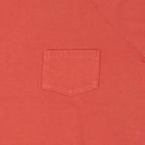Warehouse & Co 4105 Short Sleeve Pocket Sweatshirt - Red