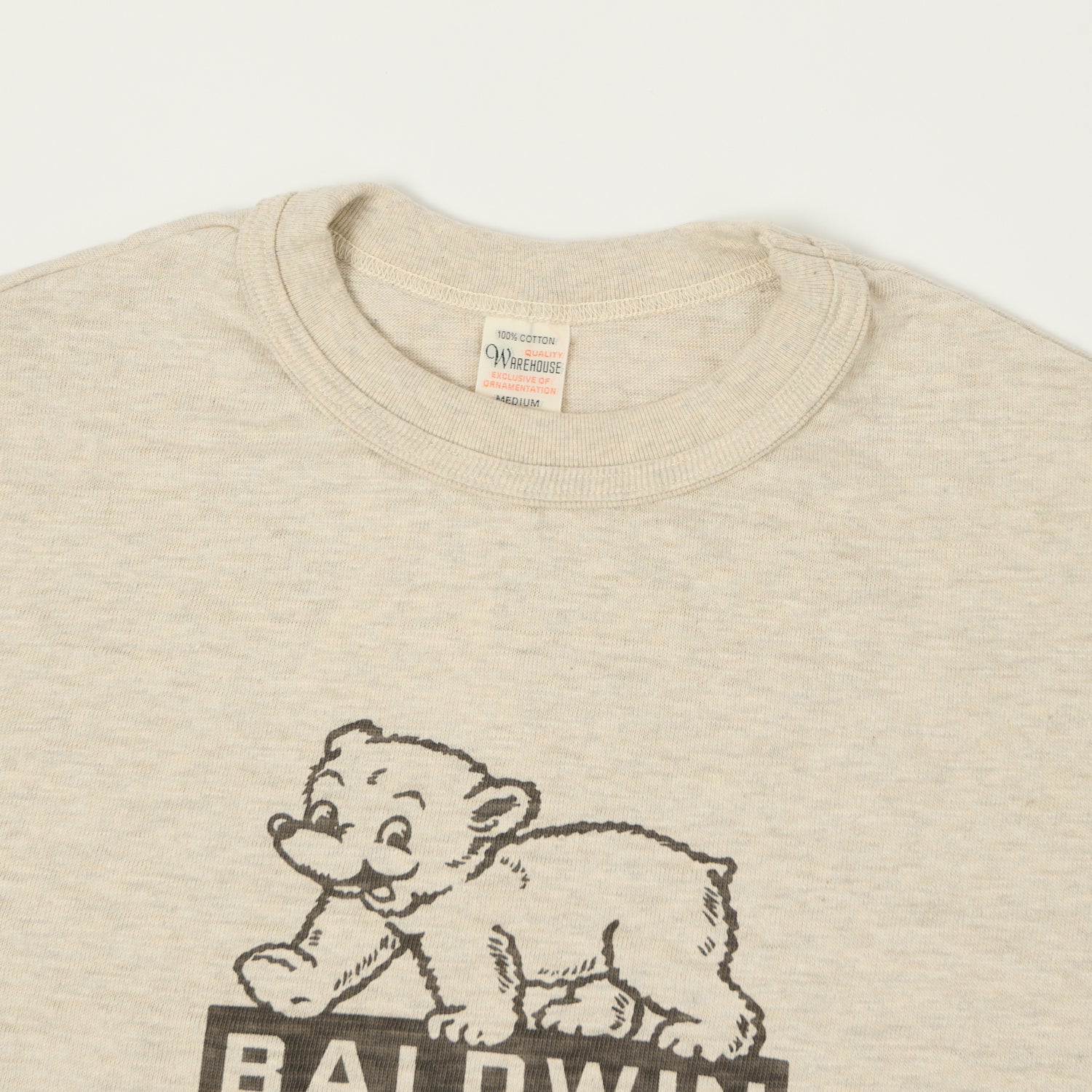 Warehouse & Co 4601 'Baldwin' T-Shirt - Oatmeal