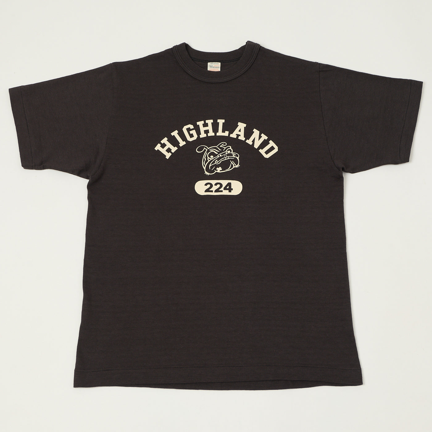 Warehouse & Co 4601 'Highland' Tee - Black