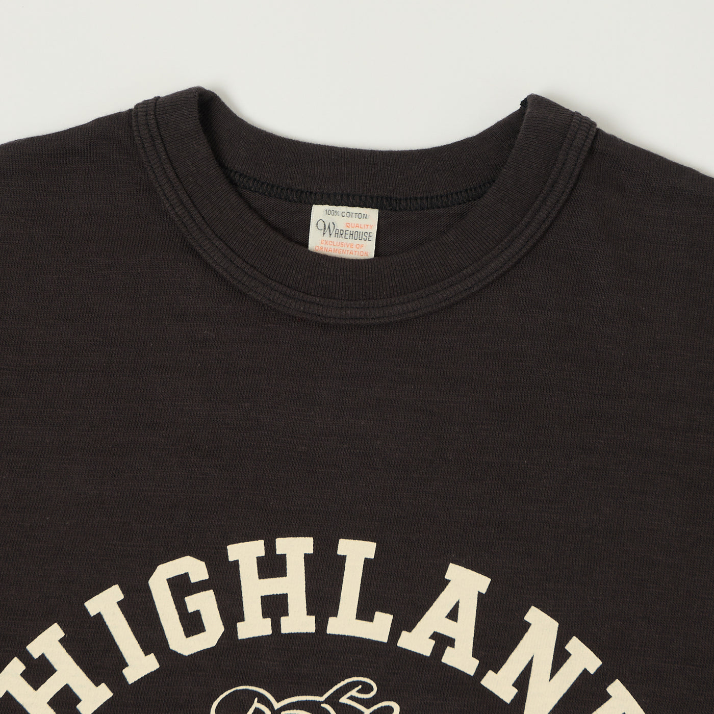 Warehouse & Co 4601 'Highland' Tee - Black