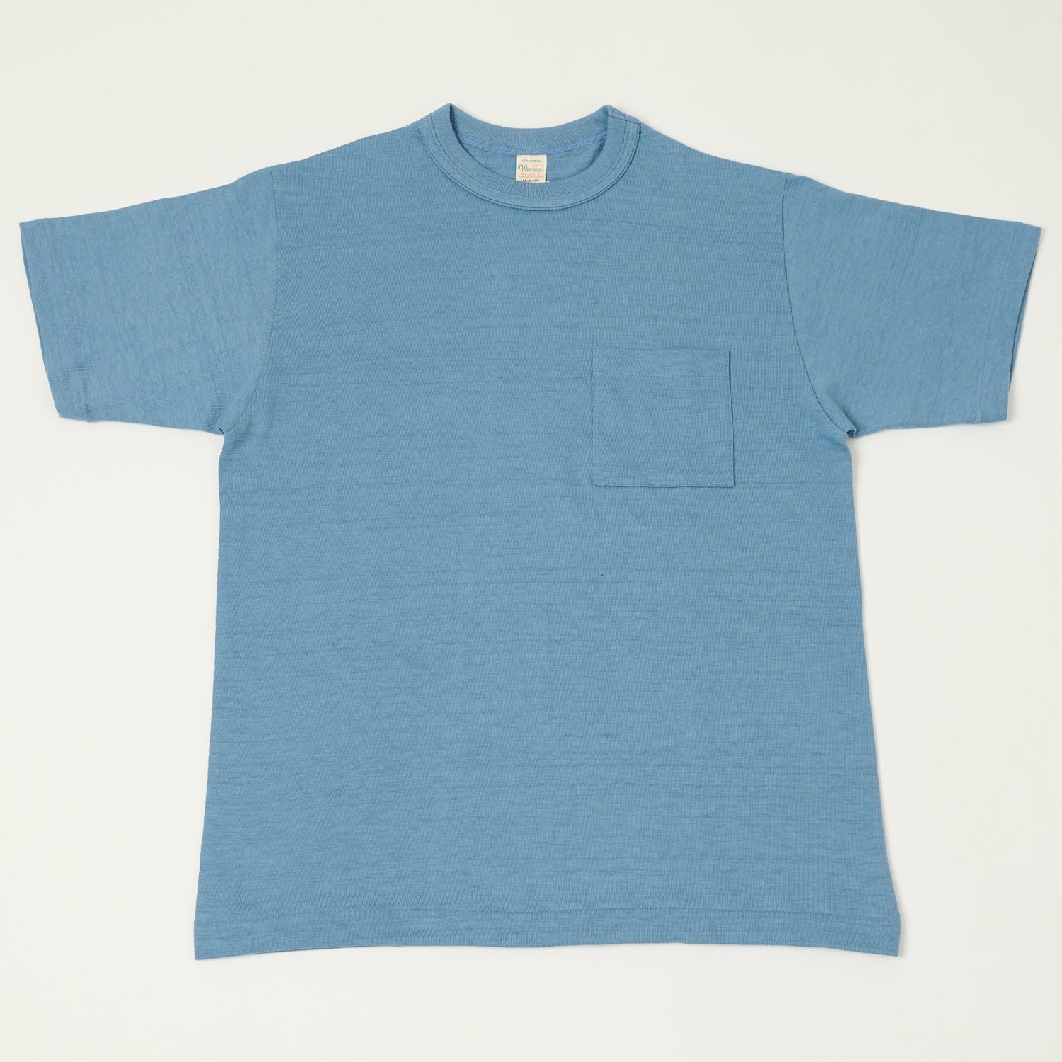 Warehouse & Co 4601 Pocket T-Shirt - Pale Blue